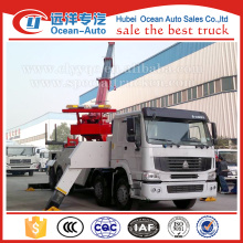 SINOTRUK HOWO 8x4 30Ton flatbed tow truck
